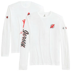 NHL New Jersey Devils johnnie-O Adam Long Sleeve T-Shirt - White