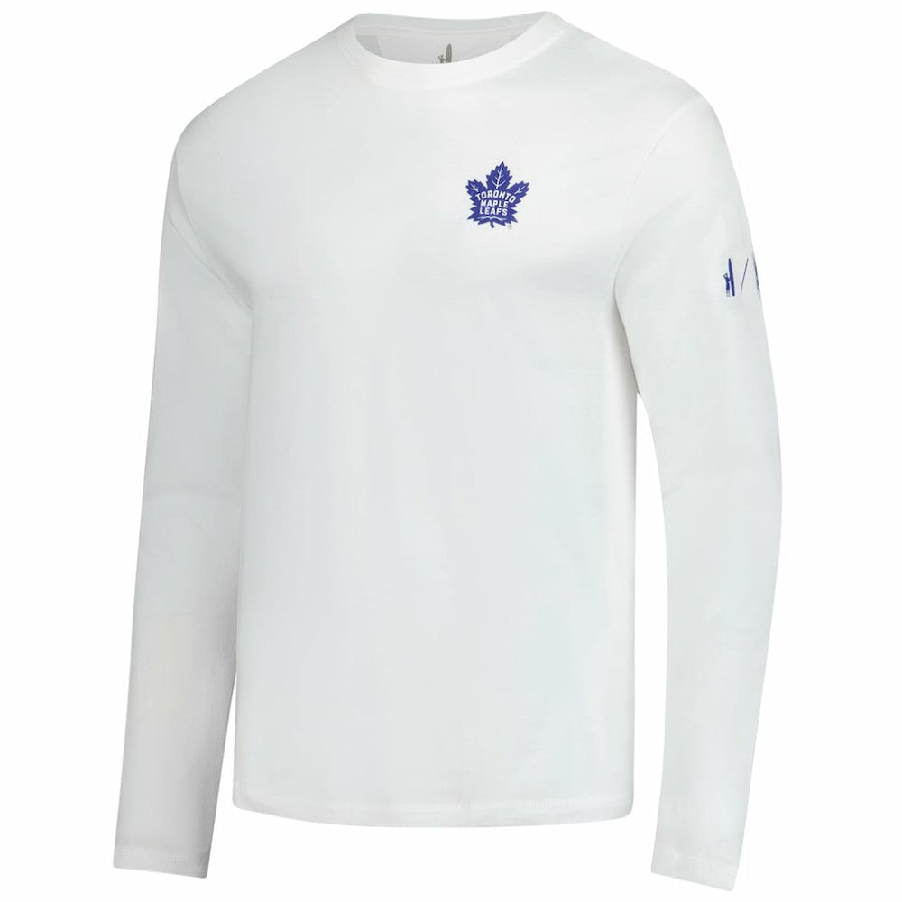 NHL Toronto Maple Leafs johnnie-O Adam Long Sleeve T-Shirt - White