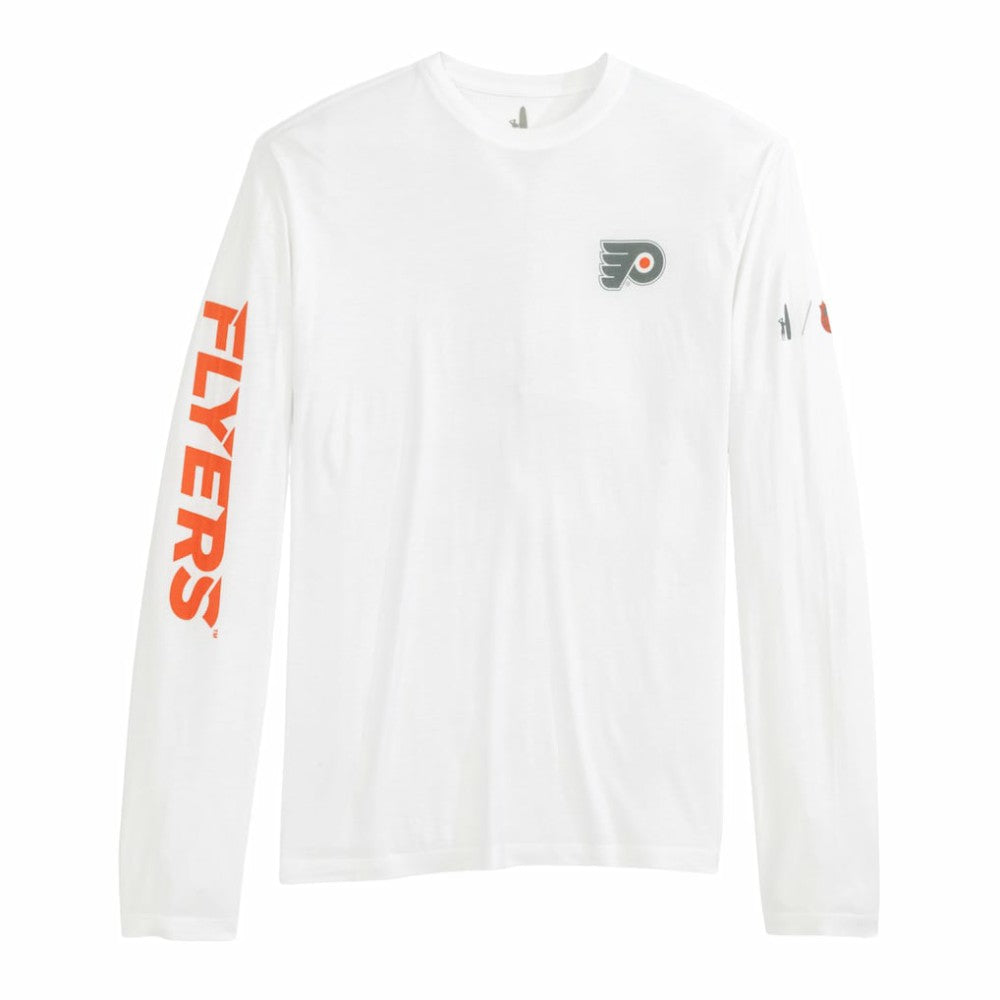 NHL Philadelphia Flyers johnnie-O Adam Long Sleeve T-Shirt - White