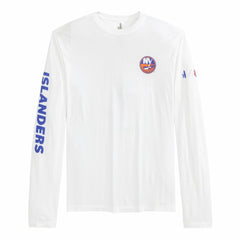 NHL New York Islanders johnnie-O Adam Long Sleeve T-Shirt - White