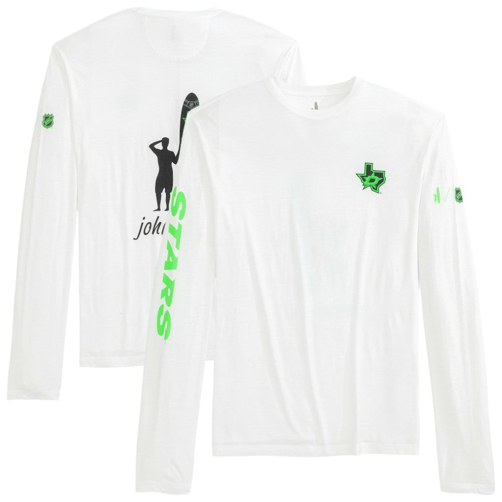 NHL Dallas Stars johnnie-O Adam Long Sleeve T-Shirt - White