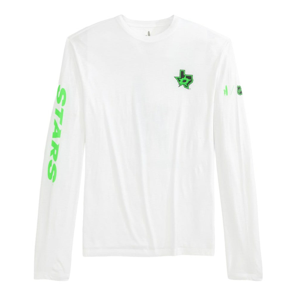 NHL Dallas Stars johnnie-O Adam Long Sleeve T-Shirt - White