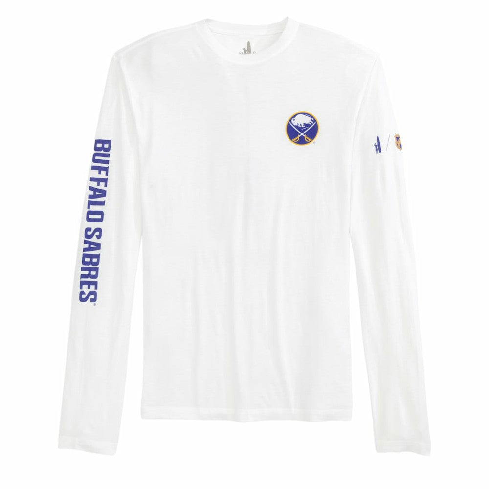 NHL Buffalo Sabres johnnie-O Adam Long Sleeve T-Shirt - White