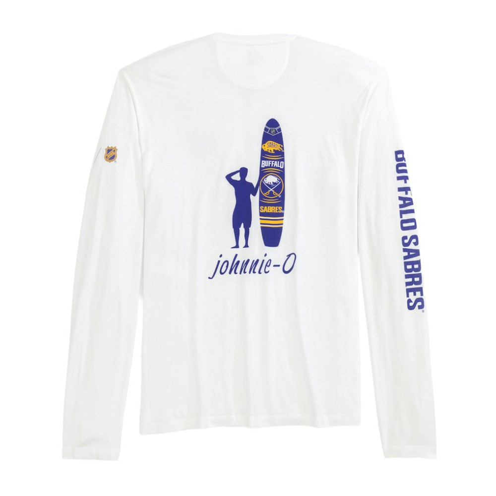 NHL Buffalo Sabres johnnie-O Adam Long Sleeve T-Shirt - White