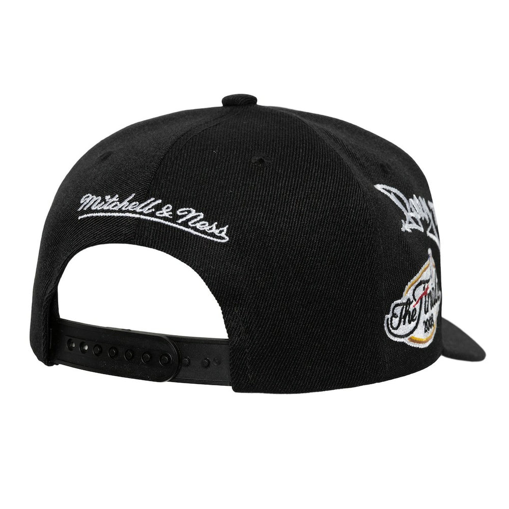Boston Celtics 2008 NBA Finals Born To Win Pro Crown Adjustable Hat Black