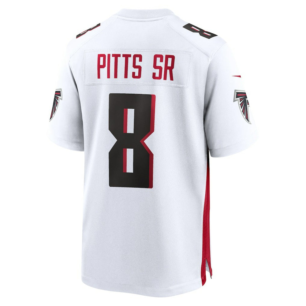 Kyle Pitts Sr. Atlanta Falcons White Game Jersey White