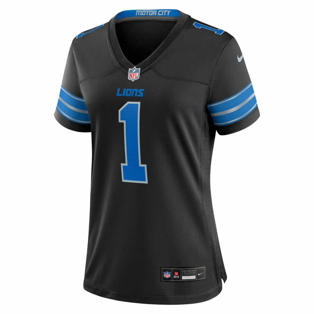 Jameson Williams Detroit Lions Women's 2nd Alternate Game Player Jersey Black