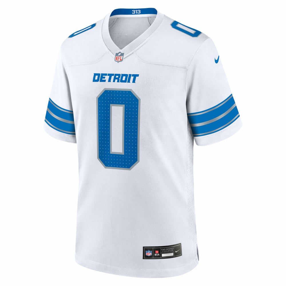 Jahmyr Gibbs Detroit Lions Game Player Jersey White