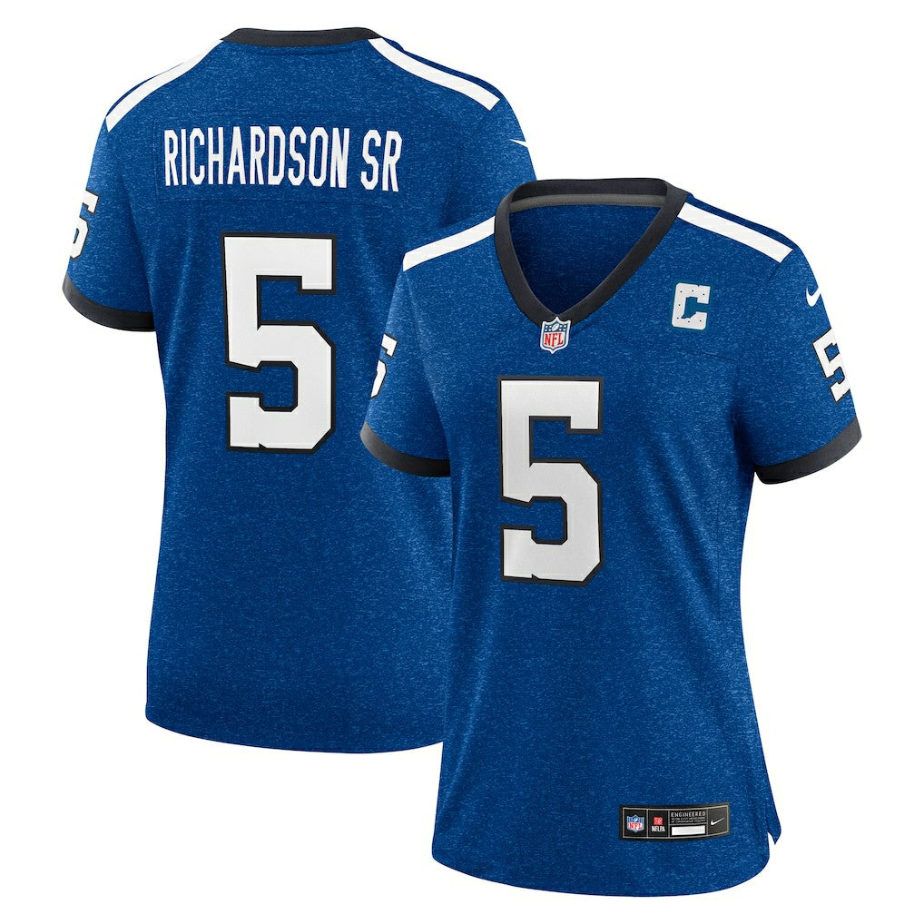 Anthony Richardson Sr. Indianapolis Colts Women's Alternate Indiana Nights Game Jersey Royal