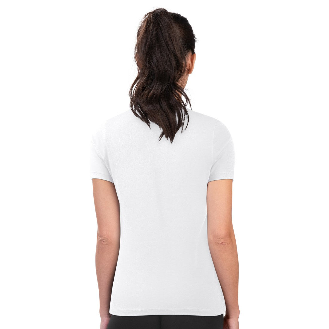 Houston Texans G-III 4Her by Carl Banks Women's Super-Slim Fit Lightweight Subtle Football T-Shirt White