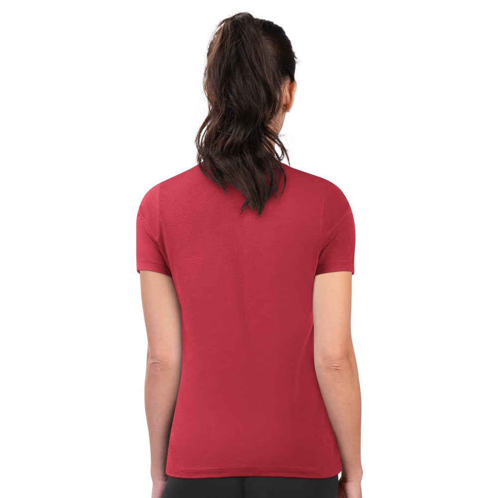 Houston Texans G-III 4Her by Carl Banks Women's Super-Slim Fit Lightweight Subtle Football T-Shirt Red