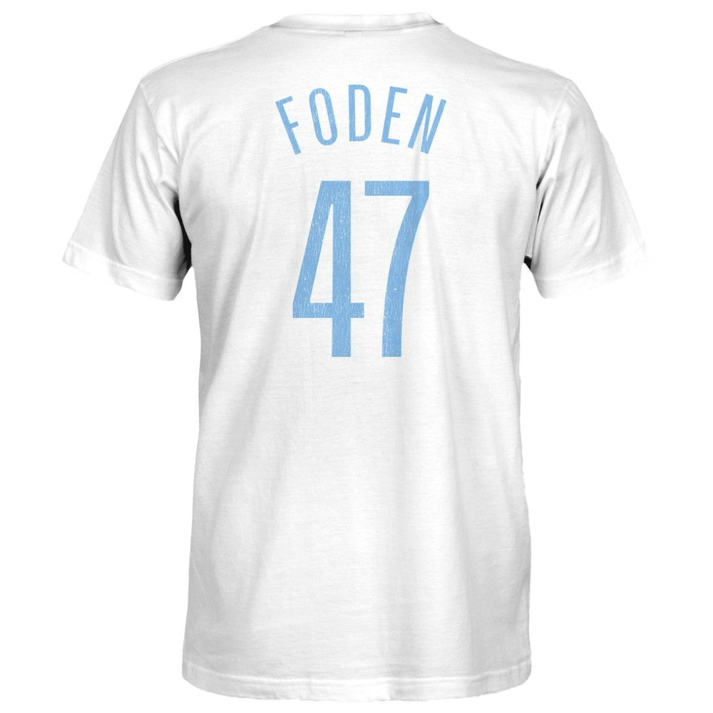 Phil Foden Manchester City 1863FC Player T-Shirt White sale