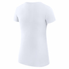Detroit Lions G-III 4Her by Carl Banks Women's Super-Slim Fit Lightweight Collage Team T-Shirt White