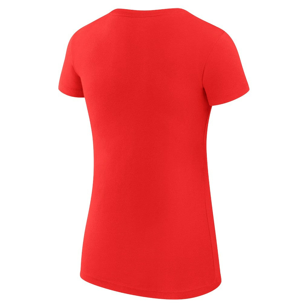 Buffalo Bills G-III 4Her by Carl Banks Women's Super-Slim Fit Lightweight Collage Team T-Shirt Red