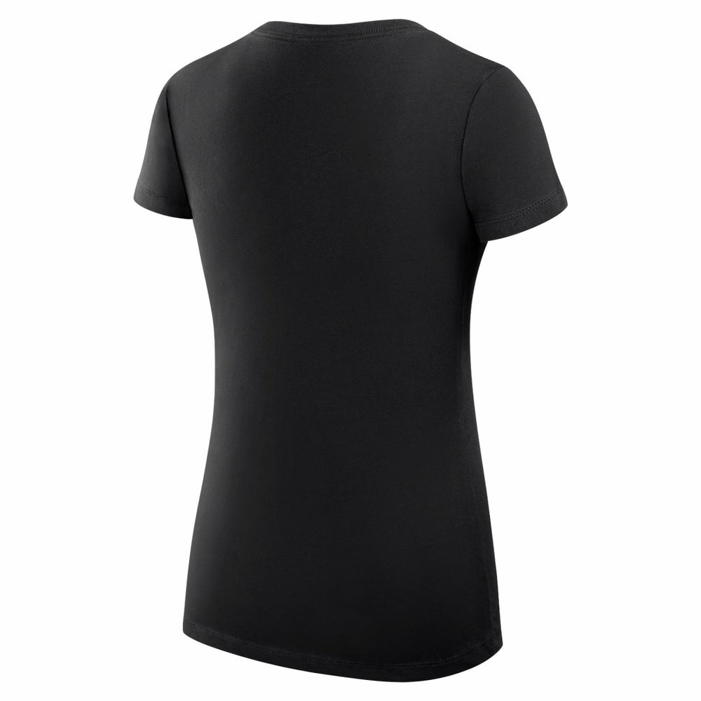 Tampa Bay Buccaneers G-III 4Her by Carl Banks Women's Super-Slim Fit Lightweight Collage Team V-Neck T-Shirt Black
