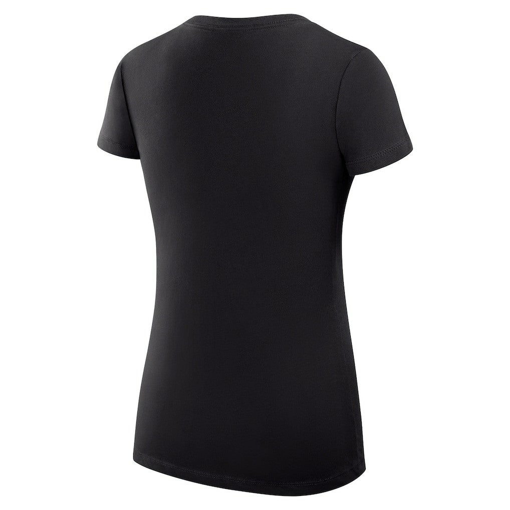 Washington Commanders G-III 4Her by Carl Banks Women's Super-Slim Fit Lightweight Collage Team V-Neck T-Shirt Black