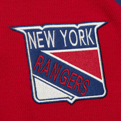 NHL New York Rangers Mitchell & Ness Thermal Henley Long Sleeve T-Shirt - Red