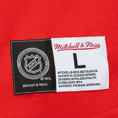 NHL Philadelphia Flyers Mitchell & Ness Thermal Henley Long Sleeve T-Shirt - Orange
