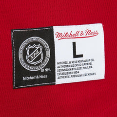 NHL Chicago Blackhawks Mitchell & Ness Thermal Henley Long Sleeve T-Shirt - Red