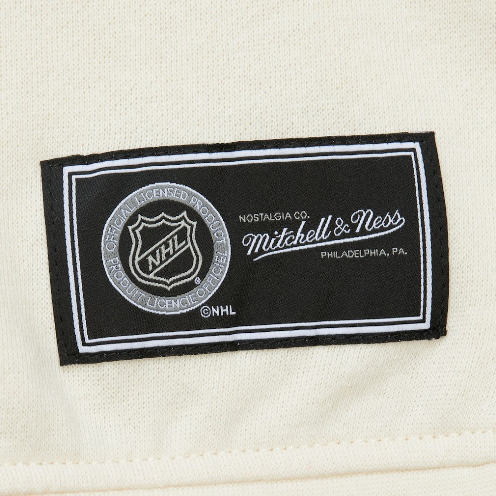 NHL Detroit Red Wings Mitchell & Ness Women's Logo 3.0 Pullover Sweatshirt - Cream