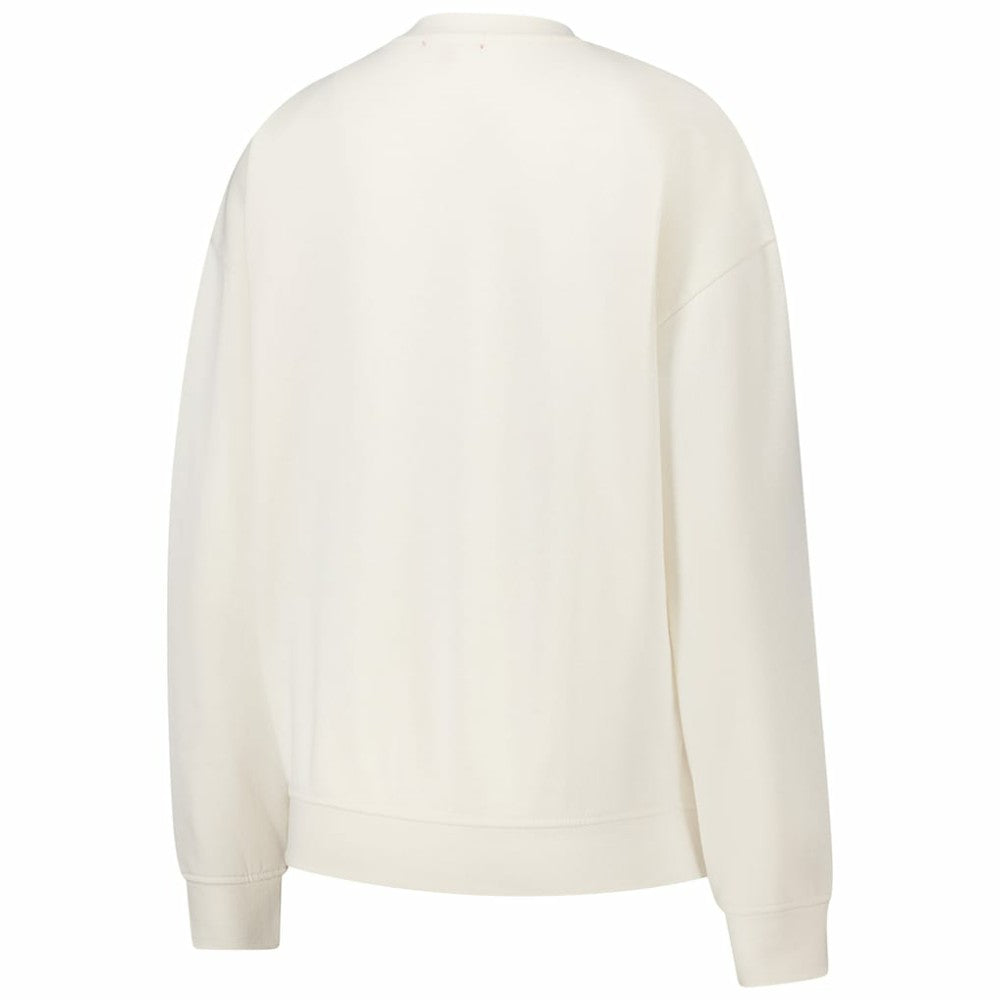 NHL Chicago Blackhawks Mitchell & Ness Women's Logo 3.0 Pullover Sweatshirt - Cream