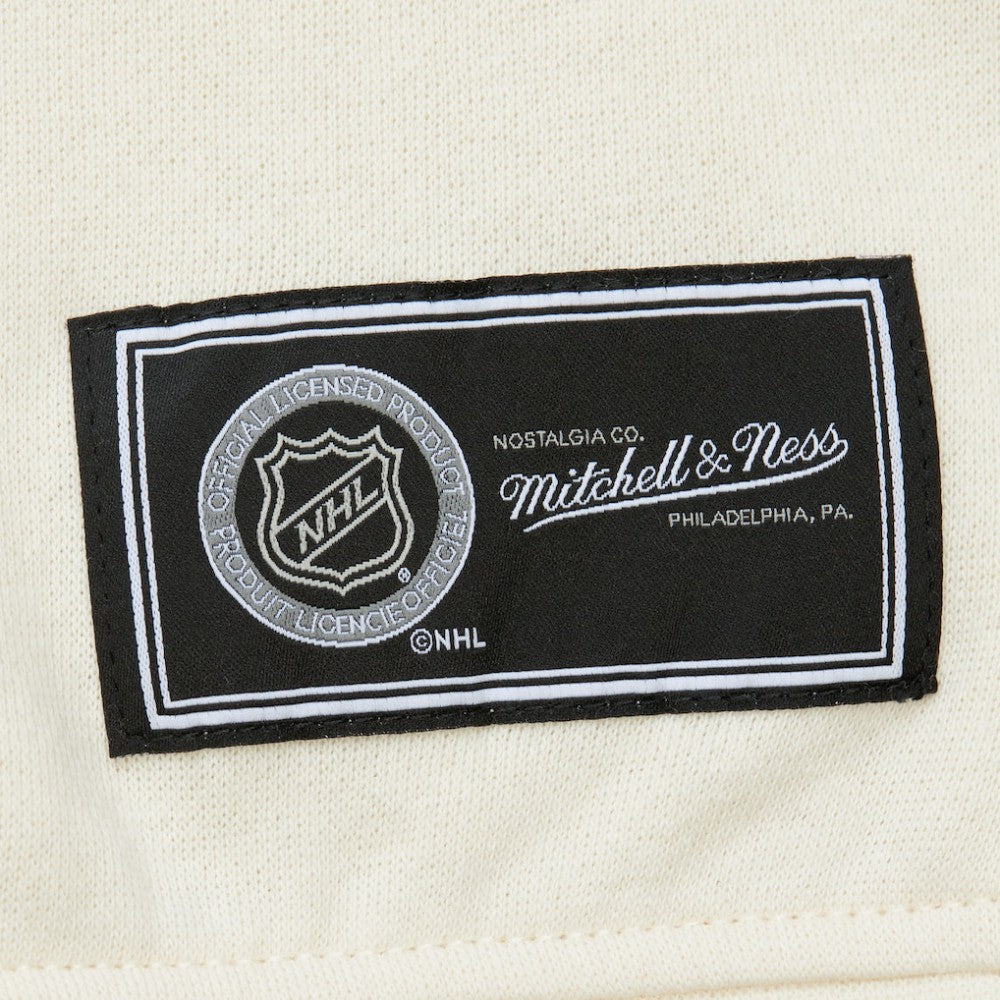 NHL Seattle Kraken Mitchell & Ness Women's Logo 3.0 Pullover Sweatshirt - Cream