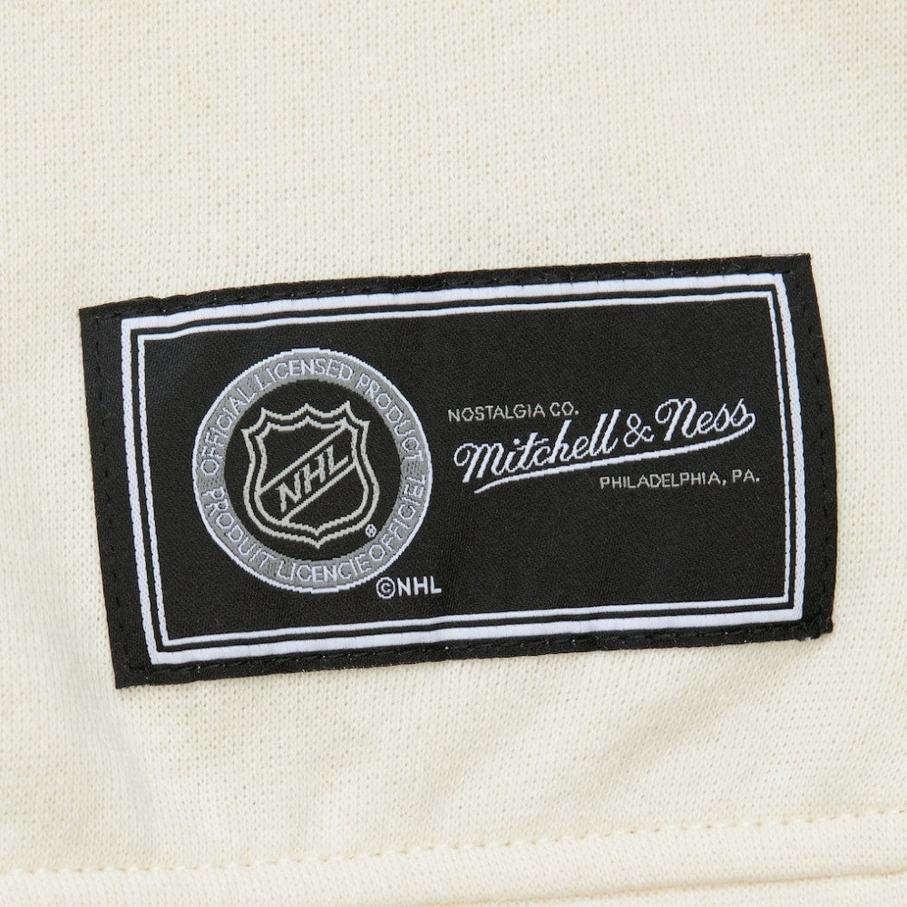 NHL New York Rangers Mitchell & Ness Women's Logo 3.0 Pullover Sweatshirt - Cream