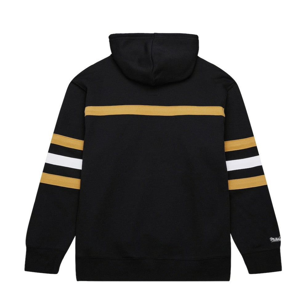 NHL Vegas Golden Knights Mitchell & Ness Head Coach Slogan Pullover Hoodie - Black
