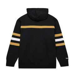 NHL Vegas Golden Knights Mitchell & Ness Head Coach Slogan Pullover Hoodie - Black