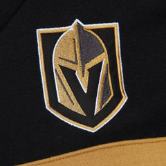 NHL Vegas Golden Knights Mitchell & Ness Head Coach Slogan Pullover Hoodie - Black