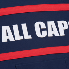 NHL Washington Capitals Mitchell & Ness Head Coach Slogan Pullover Hoodie - Navy