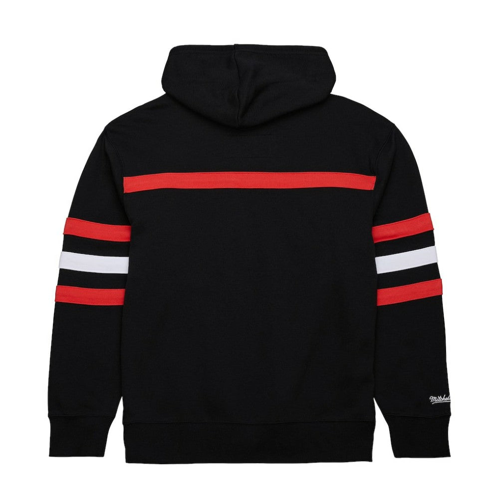NHL Buffalo Sabres Mitchell & Ness Head Coach Slogan Pullover Hoodie - Black