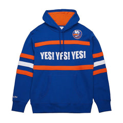 NHL New York Islanders Mitchell & Ness Head Coach Slogan Pullover Hoodie - Royal
