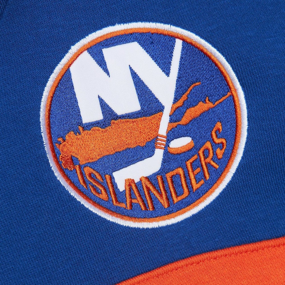 NHL New York Islanders Mitchell & Ness Head Coach Slogan Pullover Hoodie - Royal