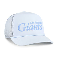San Francisco Giants '47 Foundation Script Hitch Adjustable Trucker Hat - Light Blue Hats