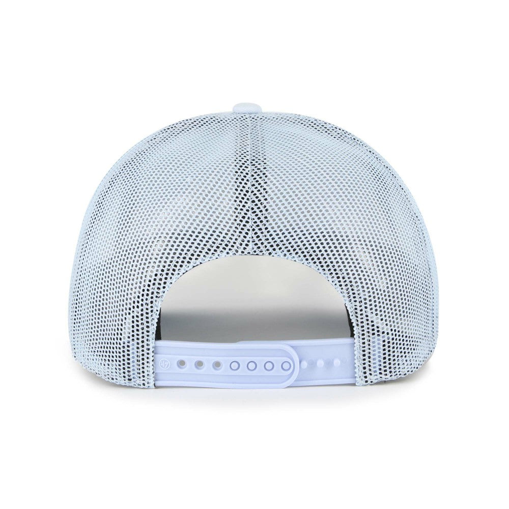 Los Angeles Dodgers '47 Foundation Script Hitch Adjustable Trucker Hat - Light Blue Hats