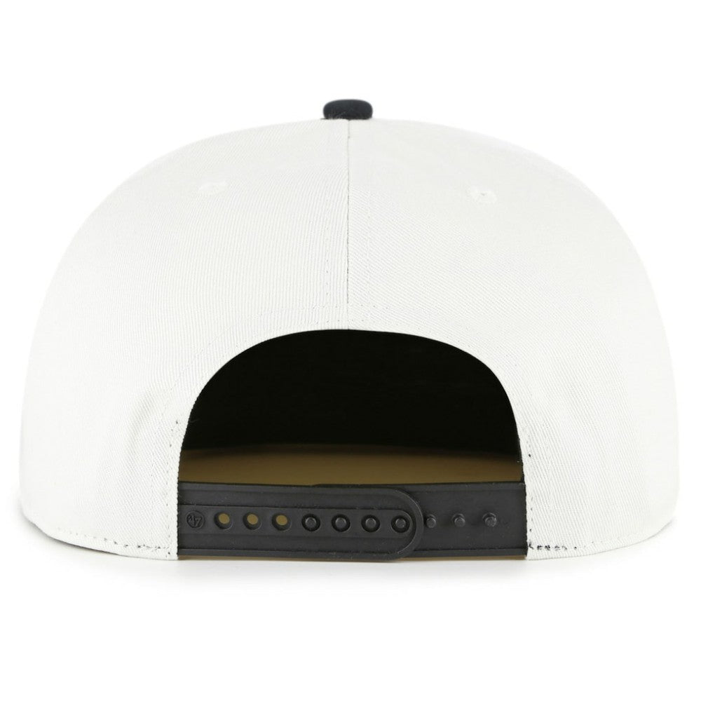 Baltimore Orioles '47 Foundation Captain Snapback Hat - White/Black Hats