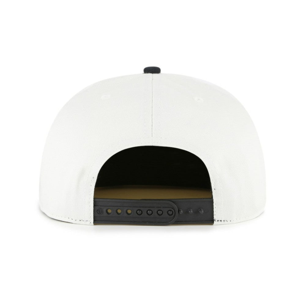 Philadelphia Phillies '47 Foundation Captain Snapback Hat - White/Black Hats