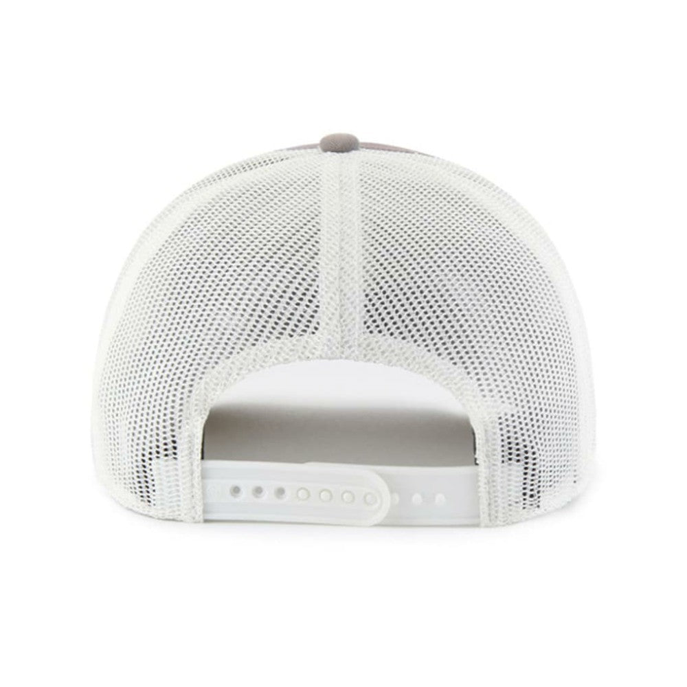 New York Mets '47 Tide Sweep Rope Trucker Adjustable Hat - Gray/White Hats