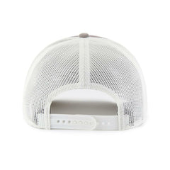 Atlanta Braves '47 Tide Sweep Rope Trucker Adjustable Hat - Gray/White Hats