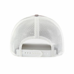 Miami Marlins '47 Tide Sweep Rope Trucker Adjustable Hat - Gray/White Hats