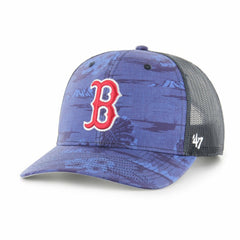 '47 Boston Red Sox Fiji Trucker Adjustable Hat - Blue Hats