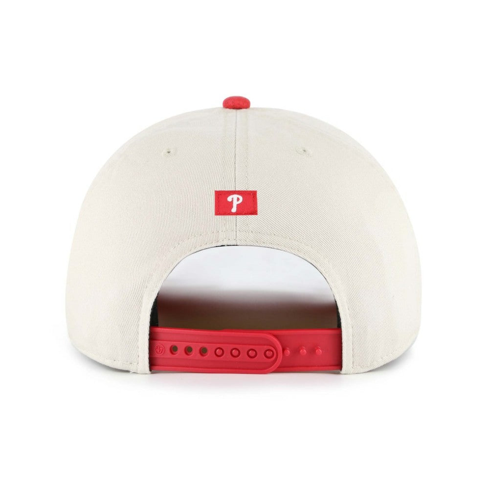 Philadelphia Phillies '47 Fiji Rope Hitch Adjustable Hat - Cream/Red Hats