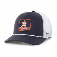 Houston Astros '47 Scratch Adjustable Trucker Hat - Navy/White Hats