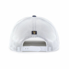 Milwaukee Brewers '47 Scratch Adjustable Trucker Hat - Navy/White Hats
