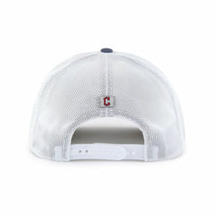 Cleveland Guardians '47 Scratch Adjustable Trucker Hat - Navy/White Hats