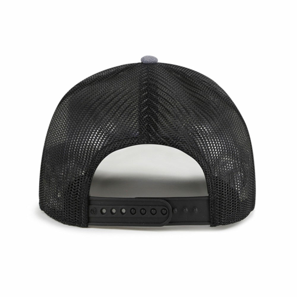 Los Angeles Angels '47 Carbon Rope Trucker Adjustable Hat - Charcoal Hats
