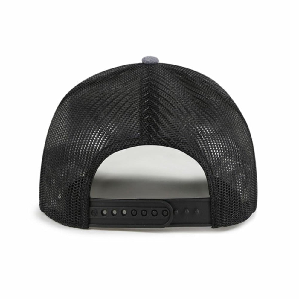 Arizona Diamondbacks '47 Carbon Rope Trucker Adjustable Hat - Charcoal Hats