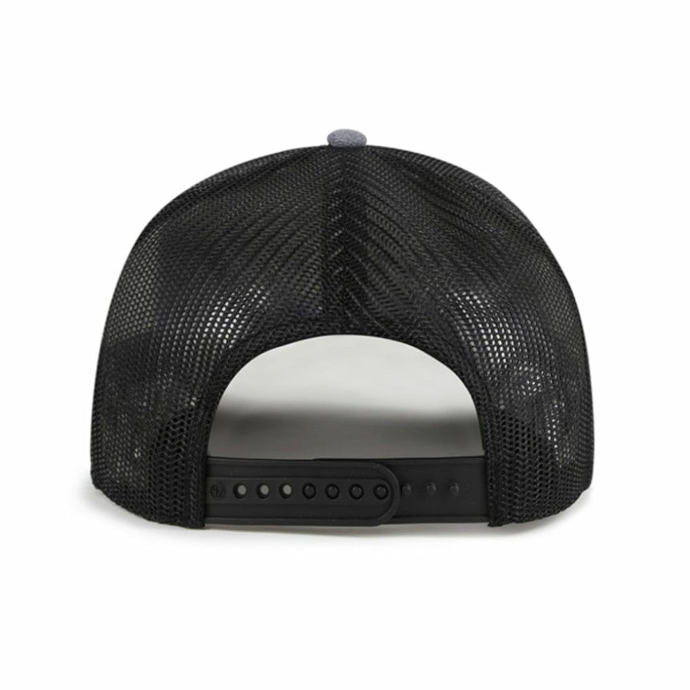 Boston Red Sox '47 Carbon Rope Trucker Adjustable Hat - Charcoal Hats