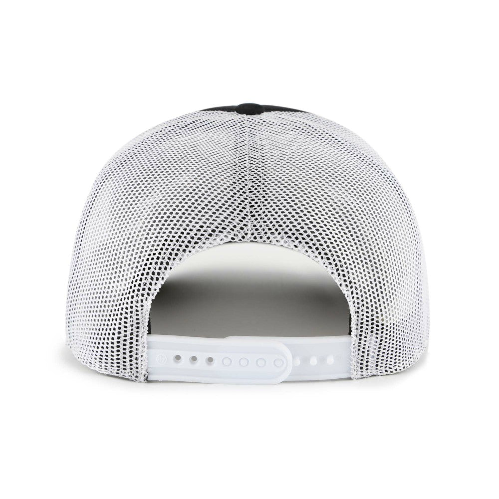 Miami Marlins '47 Meander Foam Trucker Snapback Hat - Black Hats